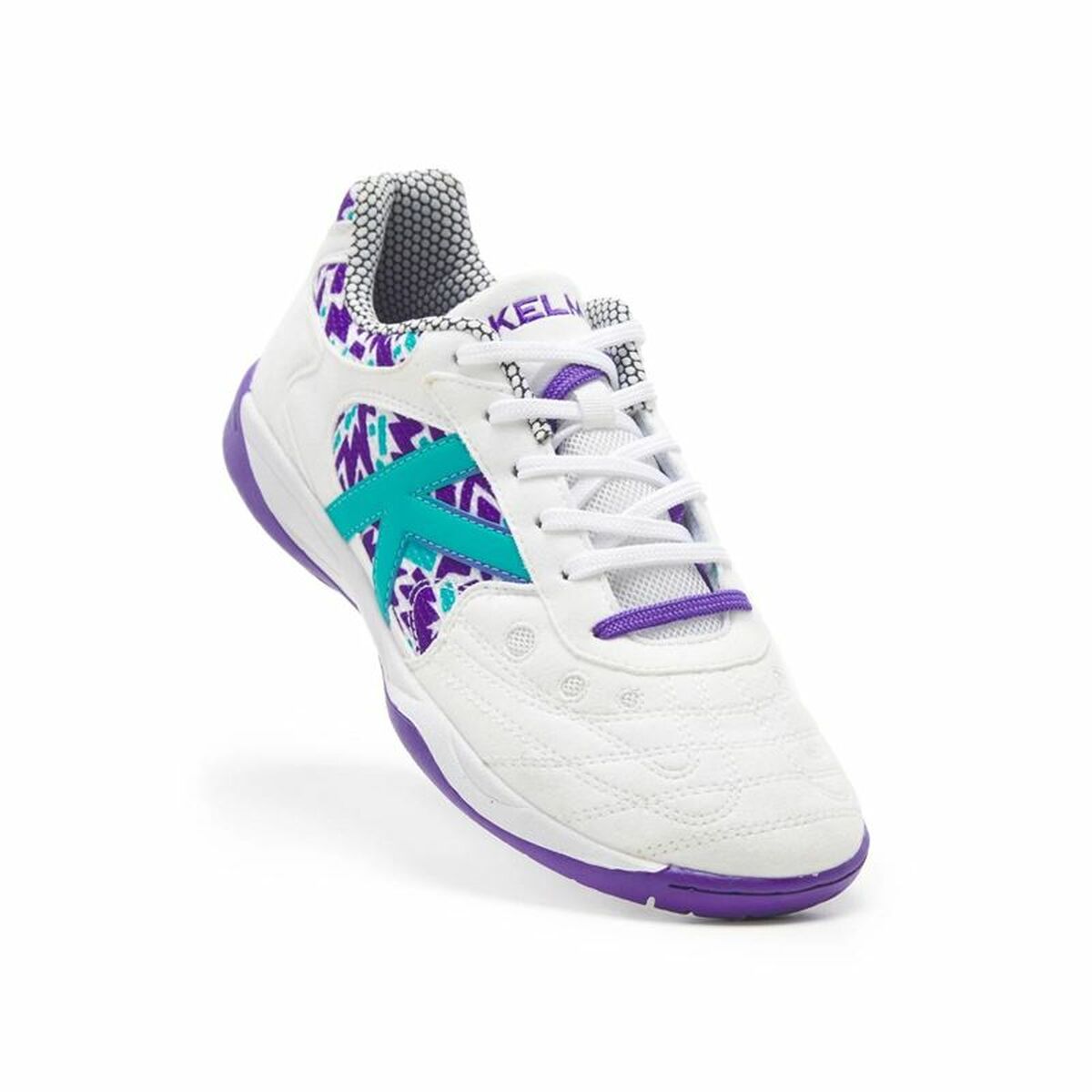 Fotbollsskor för inomhusbruk för vuxna Kelme Indoor Copa Vit Unisex - 3