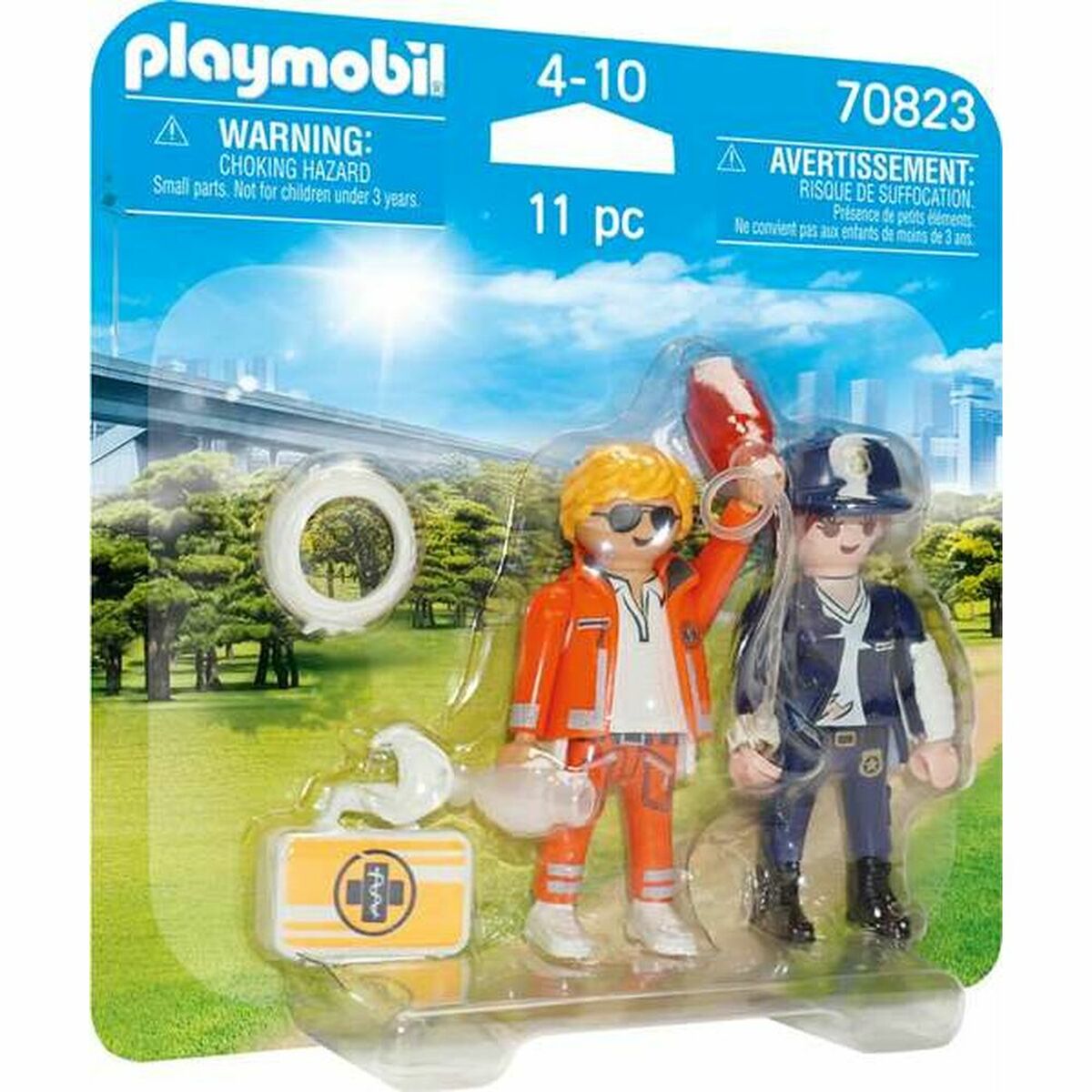 Playset Playmobil 70823 Doctor Polis 70823 (11 pcs) - 2