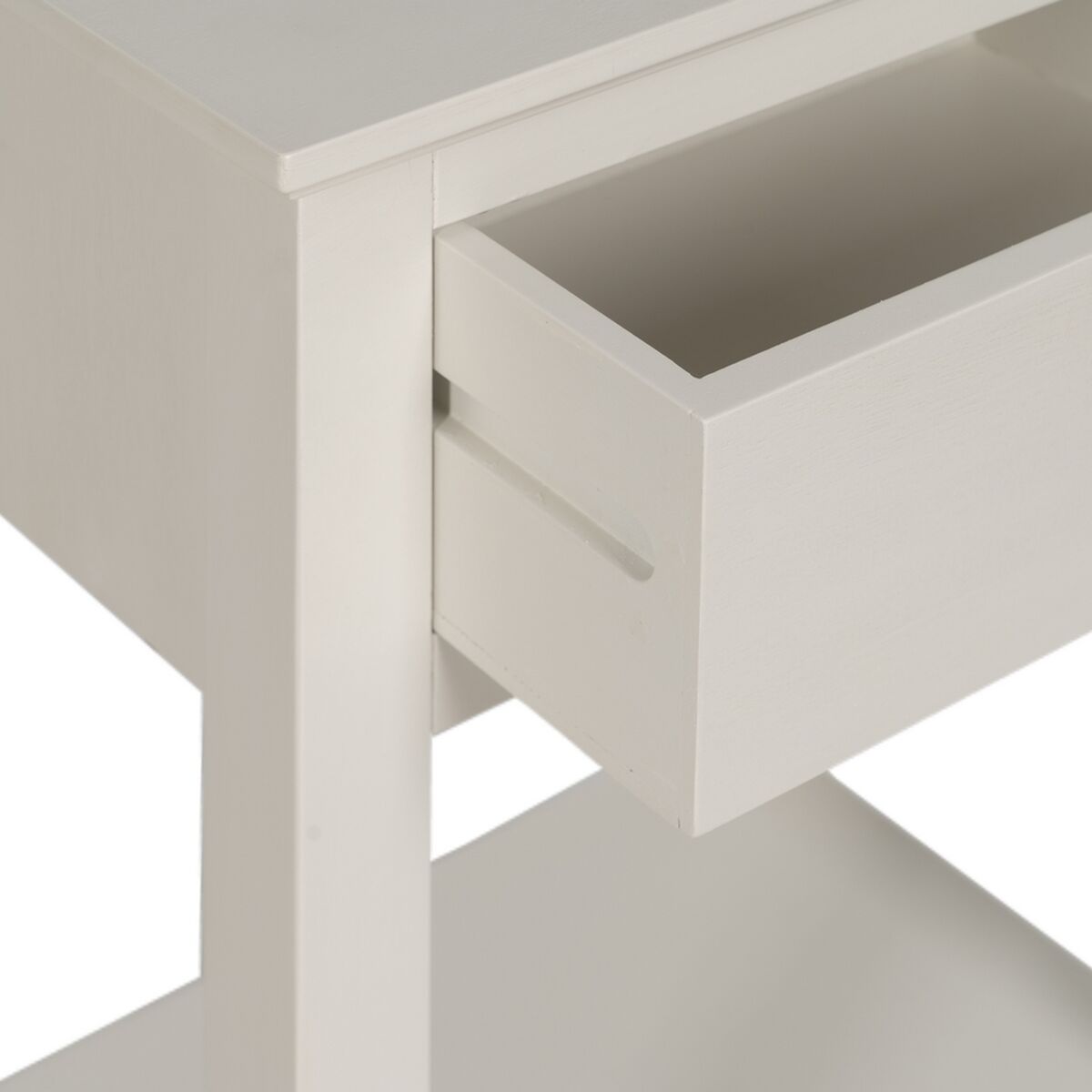Nattduksbord Vit 40 x 30 x 61 cm - 5