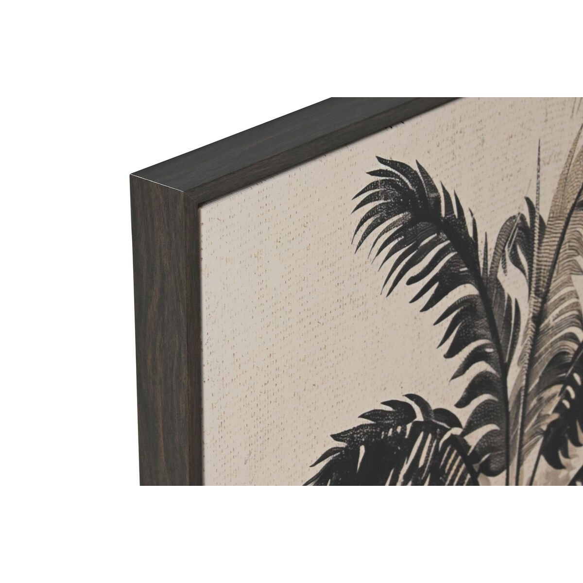 Kanvas Home ESPRIT Grön Beige Palmer Gyllene Tropiskt 63 x 4,5 x 93 cm (2 antal) - 2
