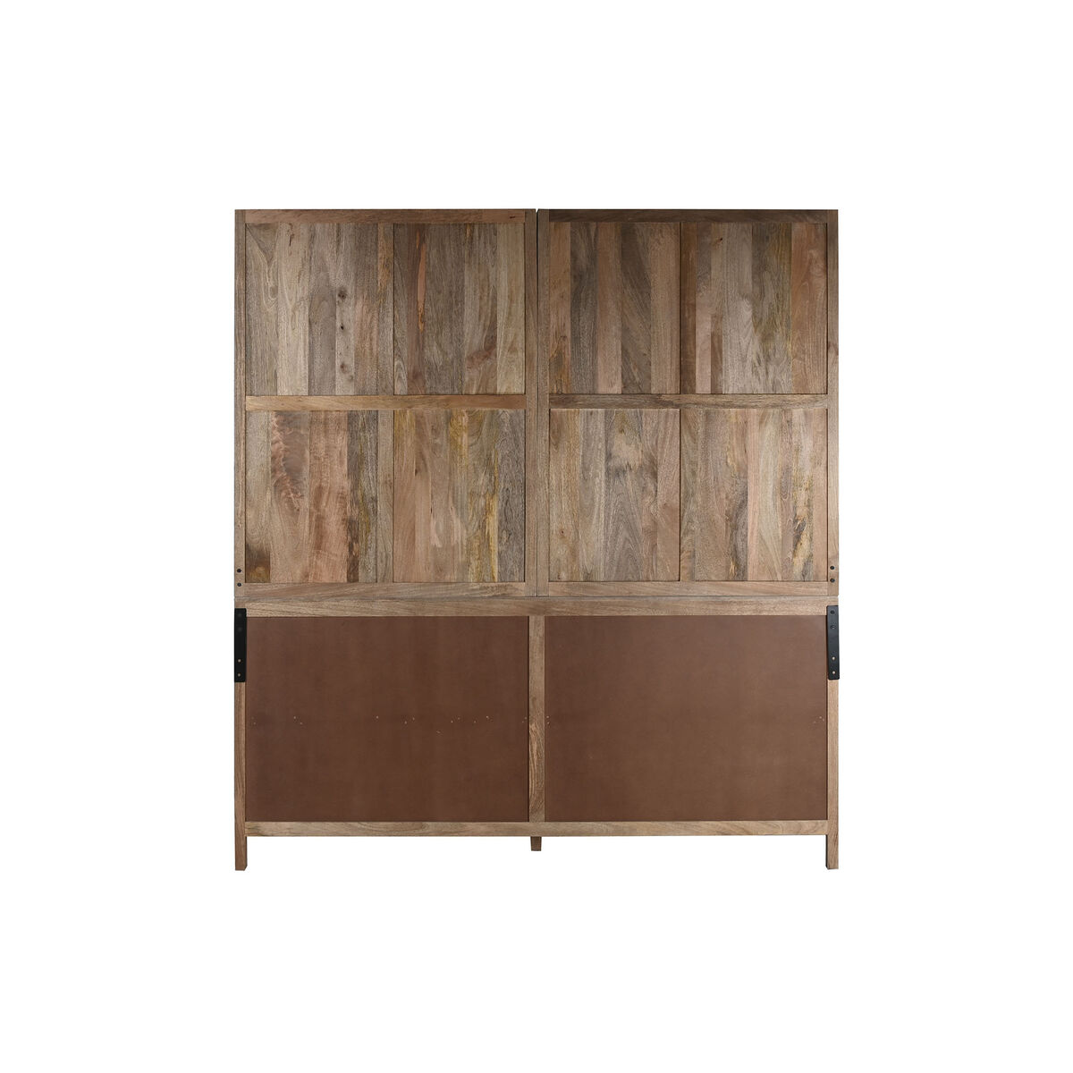 Visningsställ Home ESPRIT Naturell Glas Mangoträ 200 x 45 x 230 cm - 5