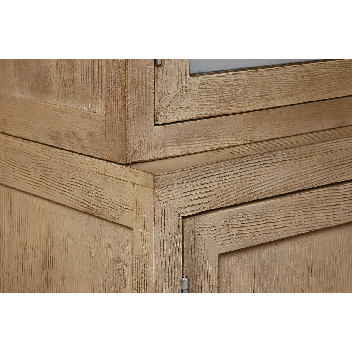 Visningsställ Home ESPRIT Naturell Glas Mangoträ 200 x 45 x 230 cm - 8