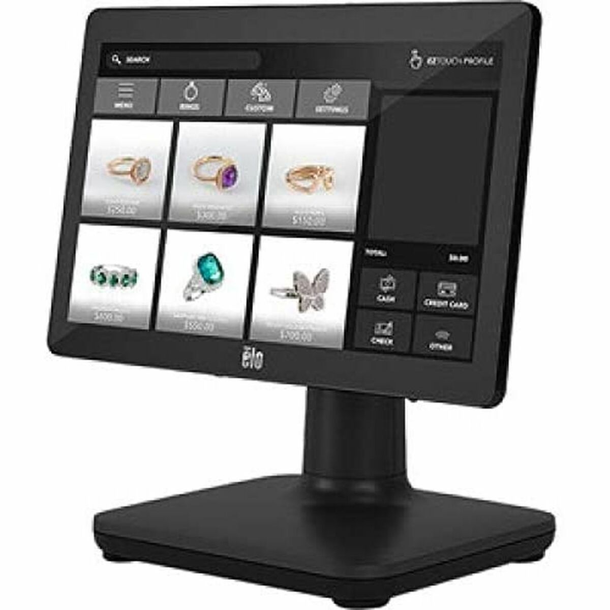TPV Elo Touch Systems E935367 15,6" Intel Celeron 4 GB RAM 128 GB SSD Windows 10 Svart