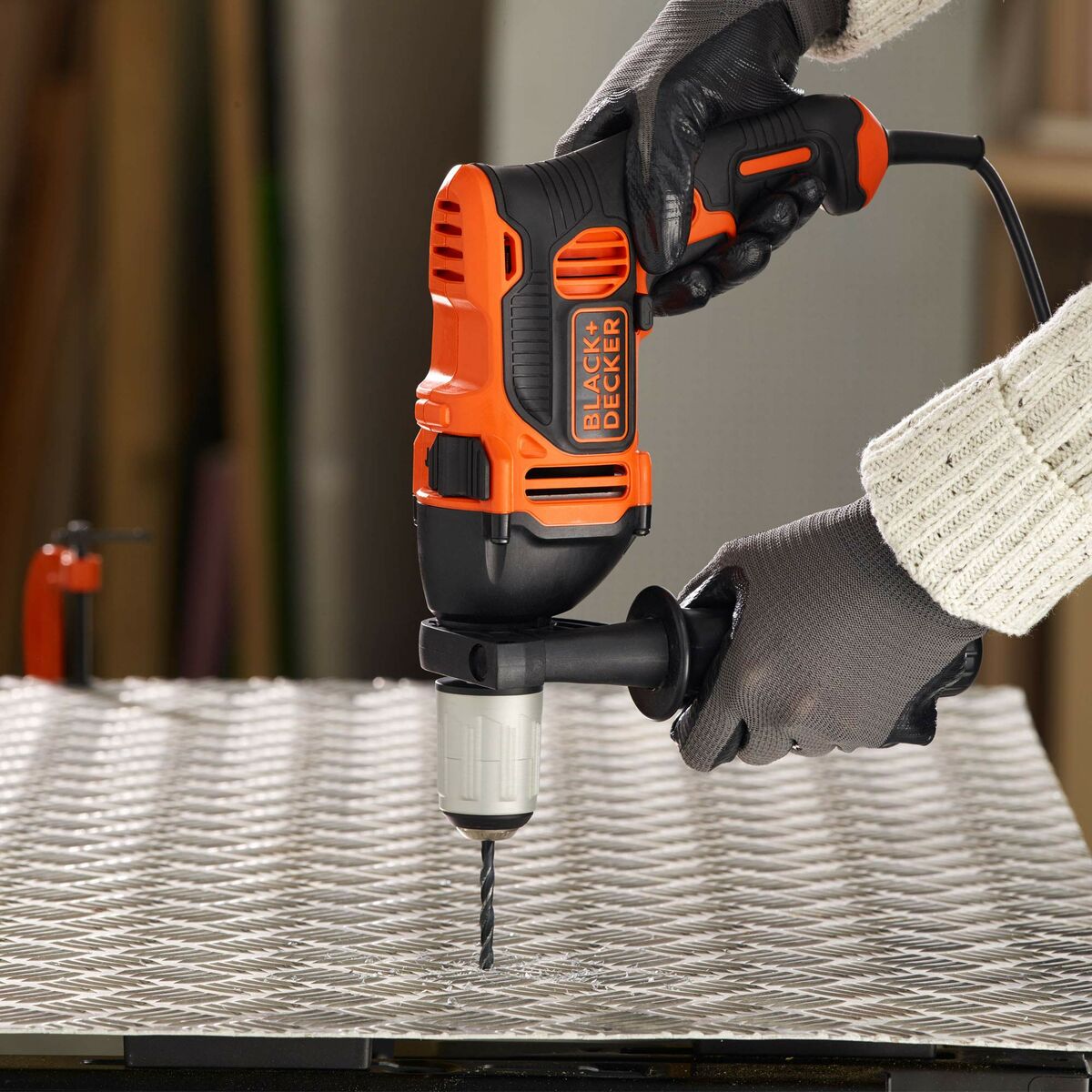 Borr/skruvdragare Black & Decker BEH850K 230 V 850 W - 11