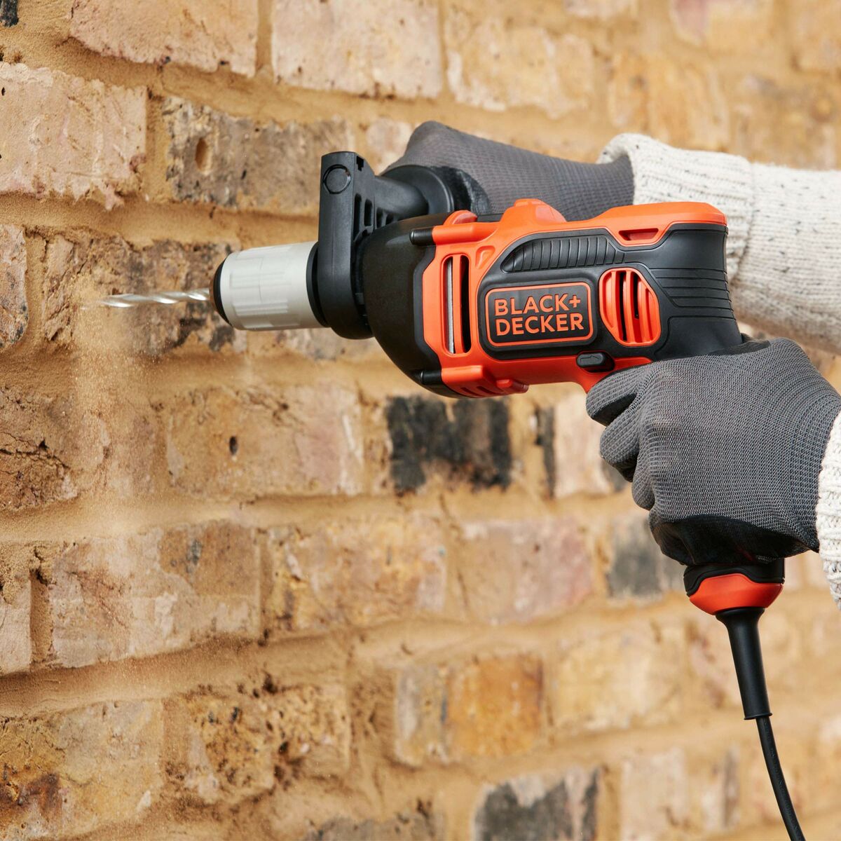 Borr/skruvdragare Black & Decker BEH850K 230 V 850 W - 2