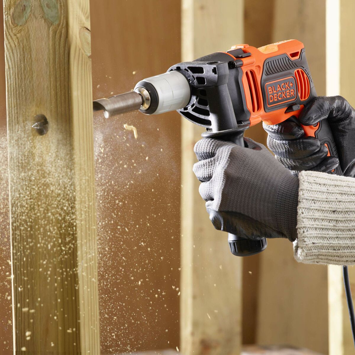 Borr/skruvdragare Black & Decker BEH850K 230 V 850 W - 10