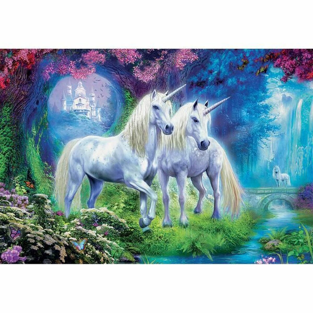 Pussel Educa Unicorns In The Forest 500 Delar 34 x 48 cm - 4