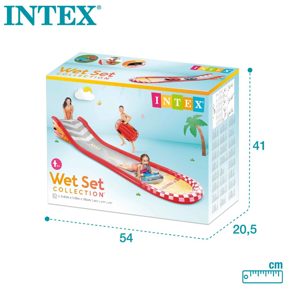 Vattenrutschbana Intex 57167NP 561 x 119 x 76 cm Upplåsbar (561 x 119 x 76 cm) - 3