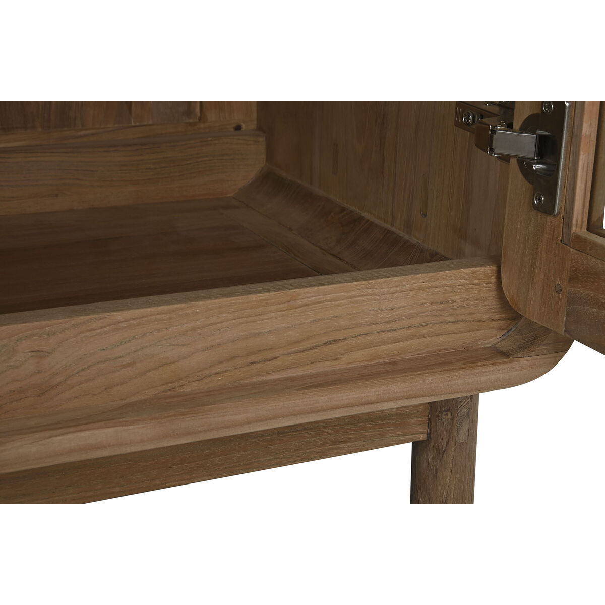 Visningsställ Home ESPRIT Glas Teak 80 x 45 x 190 cm - 4