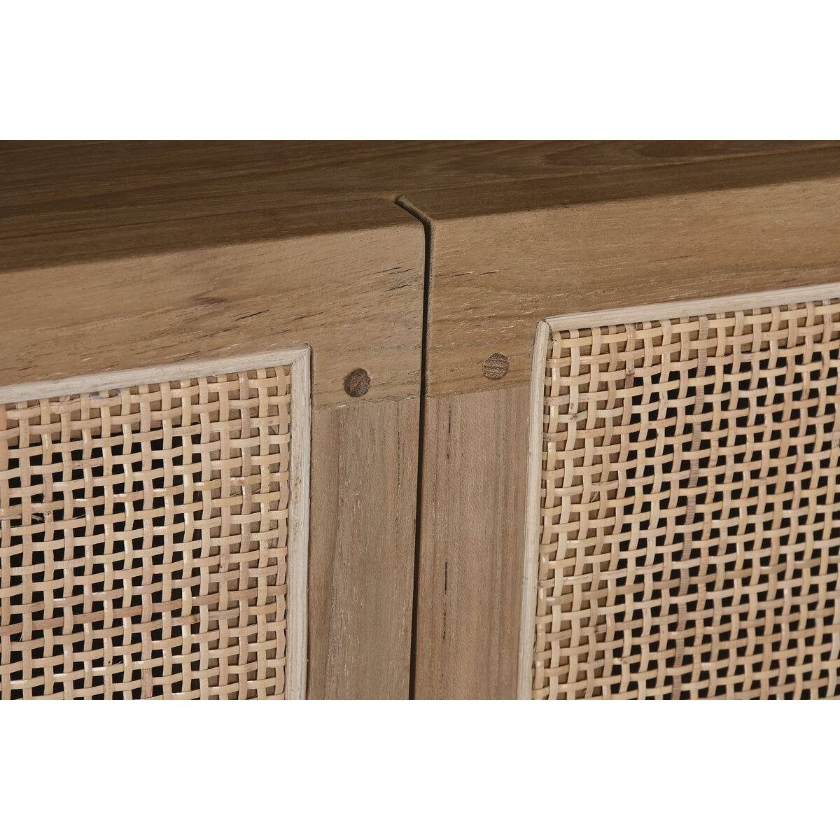 Visningsställ Home ESPRIT Glas Teak 80 x 45 x 190 cm - 3