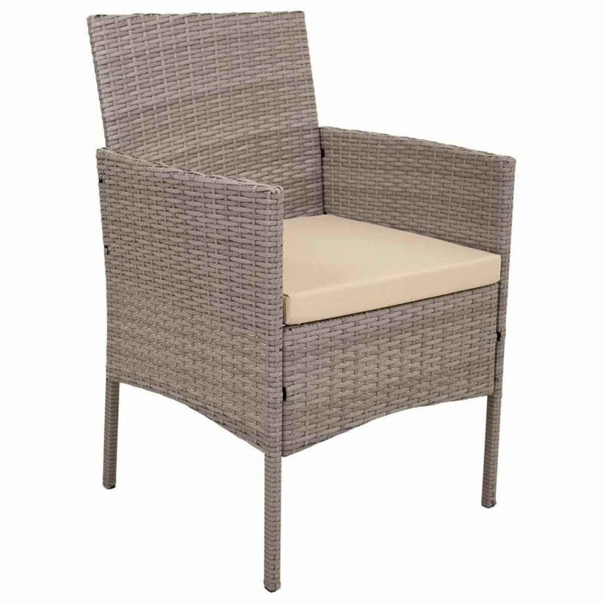 Set med bord och 2 fåtöljer Alexandra House Living Grå 4 Delar - 7