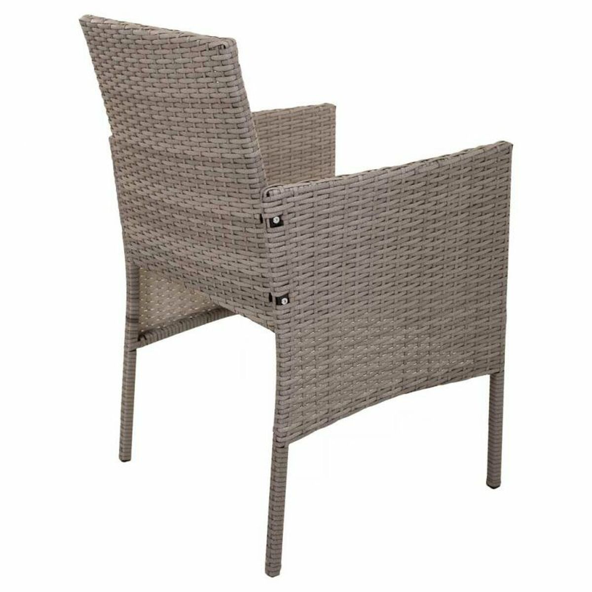 Set med bord och 2 fåtöljer Alexandra House Living Grå 4 Delar - 8