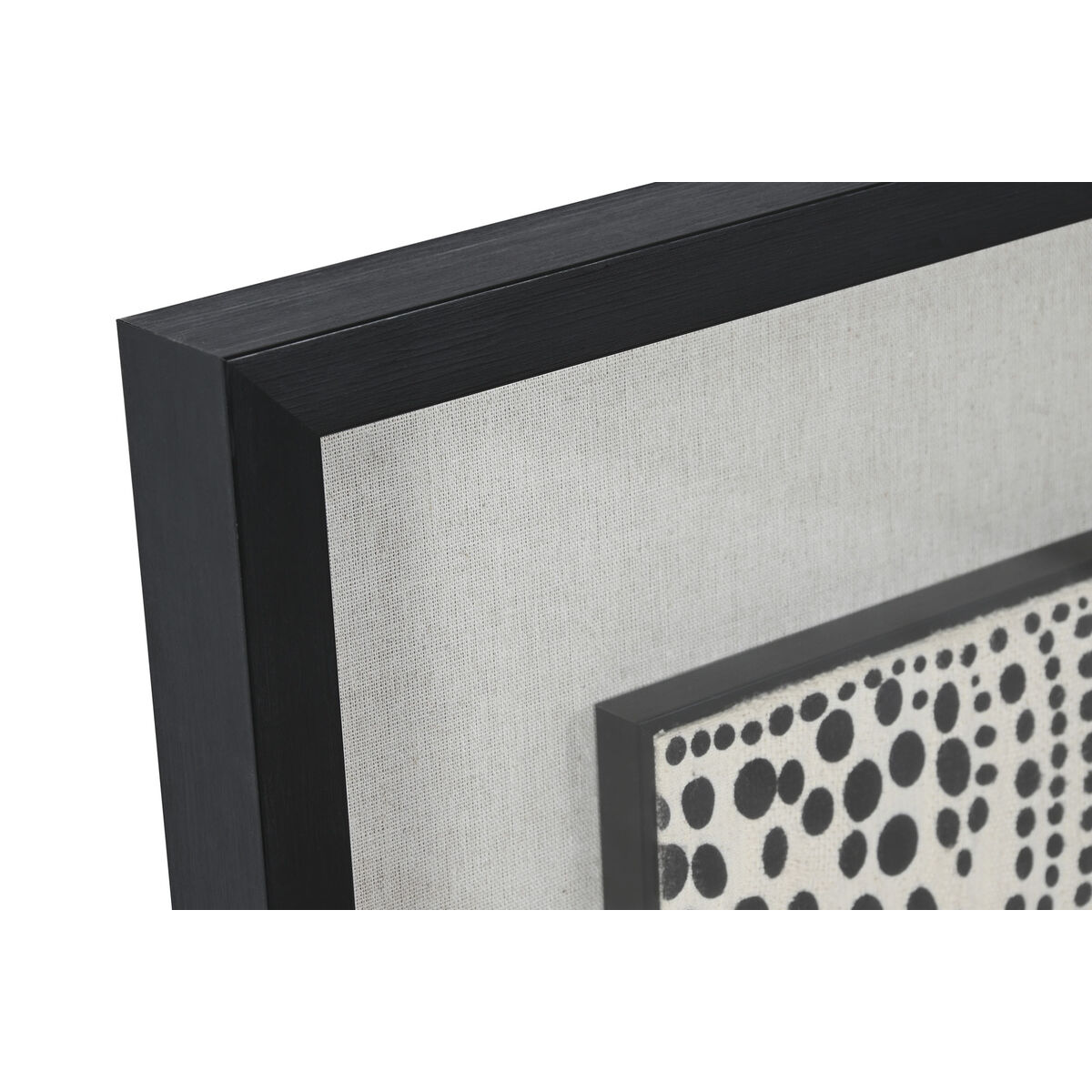 Tavla Home ESPRIT Svart Röd Modern 75 x 4 x 100 cm (2 antal) - 2