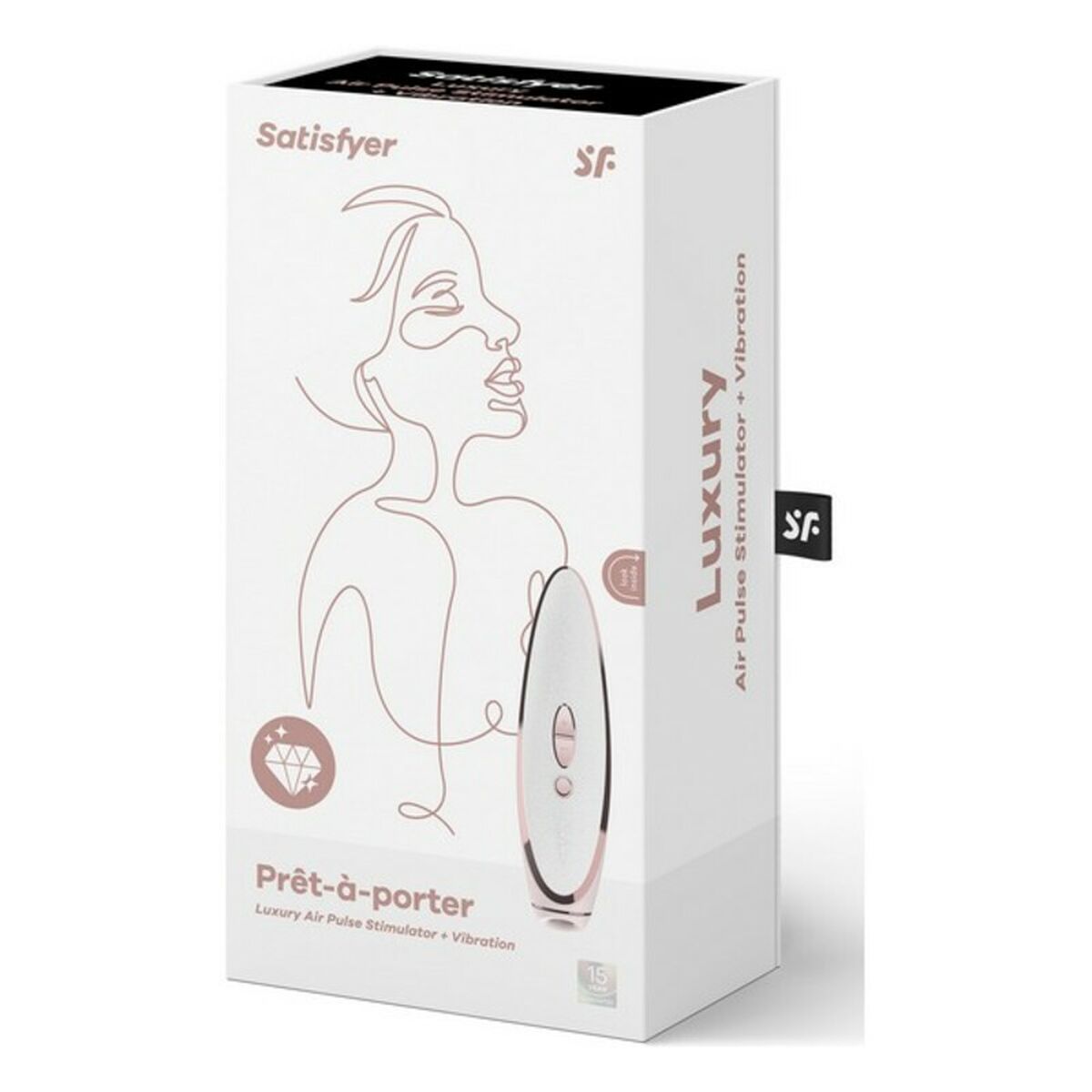 Sugstimulator för klitoris Satisfyer Luxury Pret a Porter - 2