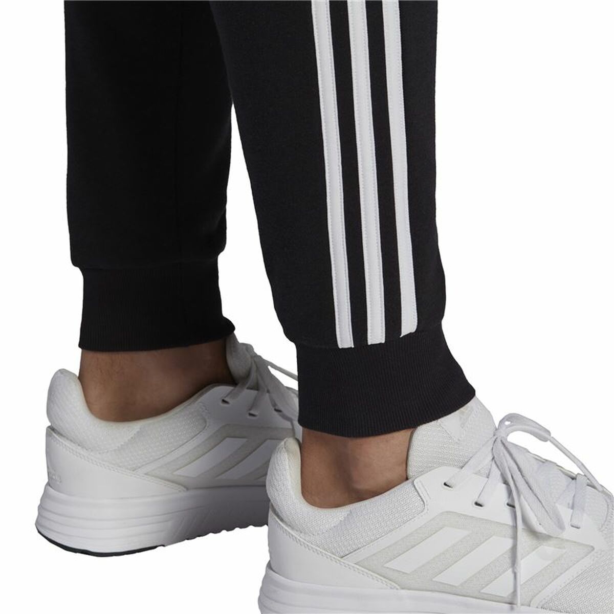 Byxor för vuxna Adidas 3 Stripes Fl F Pt Svart Män - 6