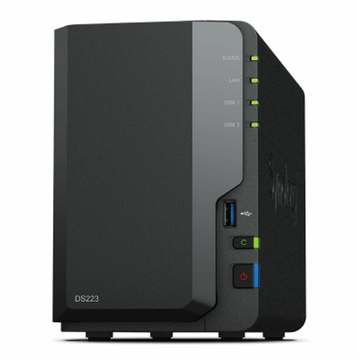 Nätlagringsenhet NAS Synology DS223 Svart