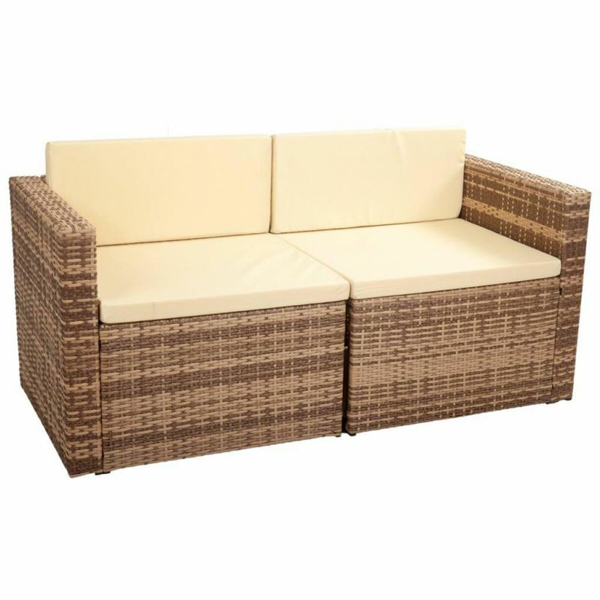 Trädgårdsmöbler Alexandra House Living Brun Naturell 65 x 45 x 75 cm 4 Delar - 5