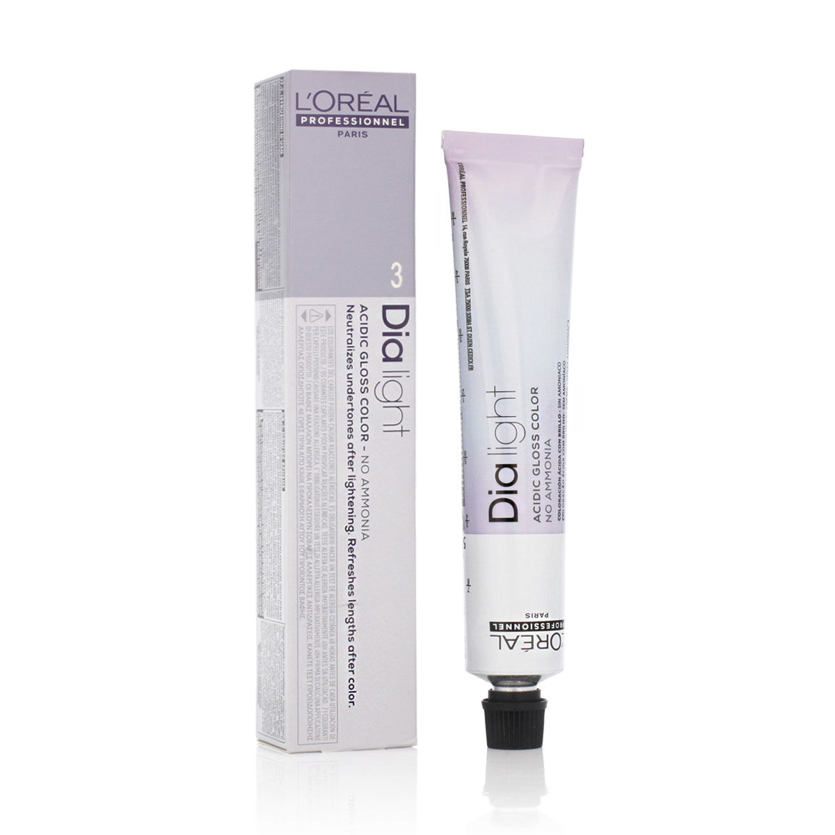 Permanent hårfäg L'Oreal Professionnel Paris Dia Light Nº 3 Dark Brown 50 ml
