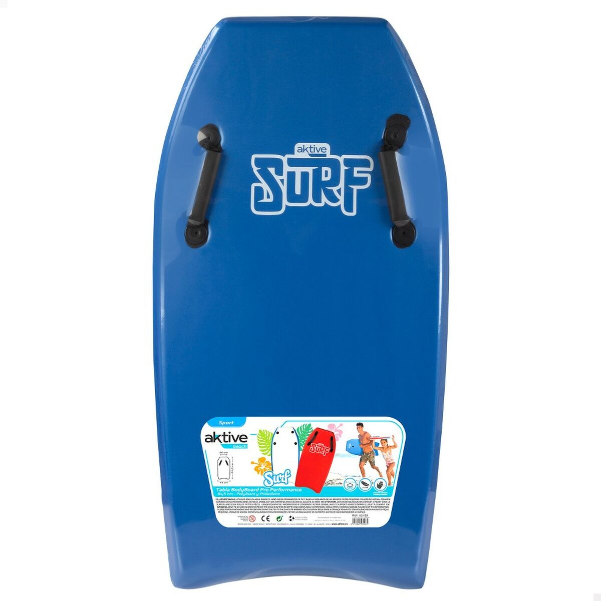 Bodyboard Aktive Pro Performance 48 x 94,5 x 5,5 cm - 5