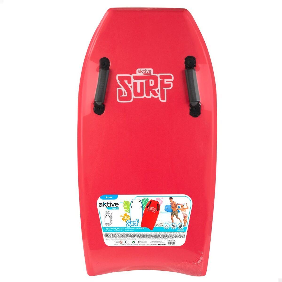 Bodyboard Aktive Pro Performance 48 x 94,5 x 5,5 cm - 4