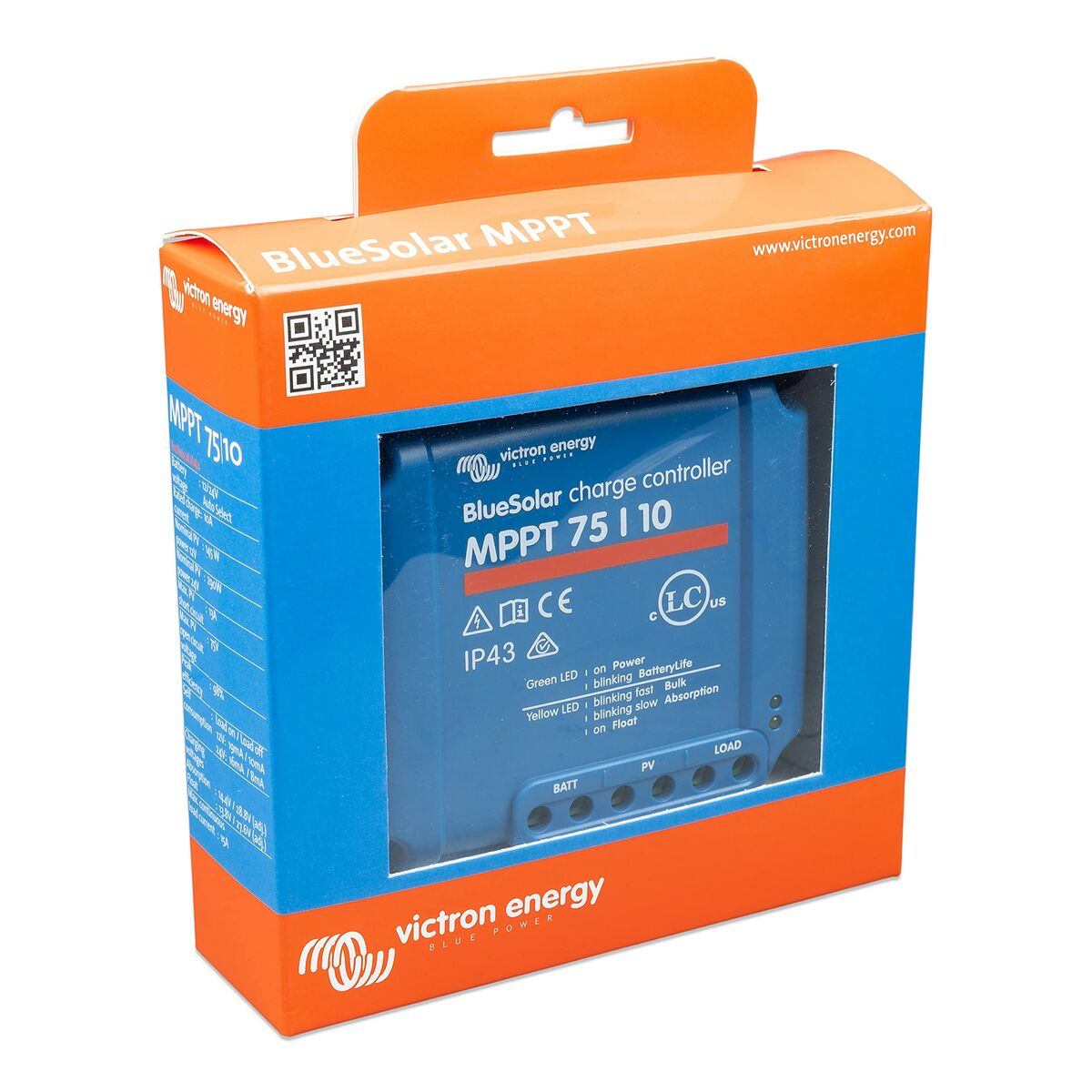 Kontrollör Victron Energy MPPT - 75/10 Laddare 12/24 V 10 A Sol - 2