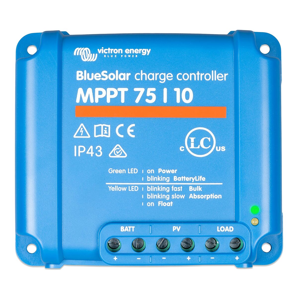 Kontrollör Victron Energy MPPT - 75/10 Laddare 12/24 V 10 A Sol - 10