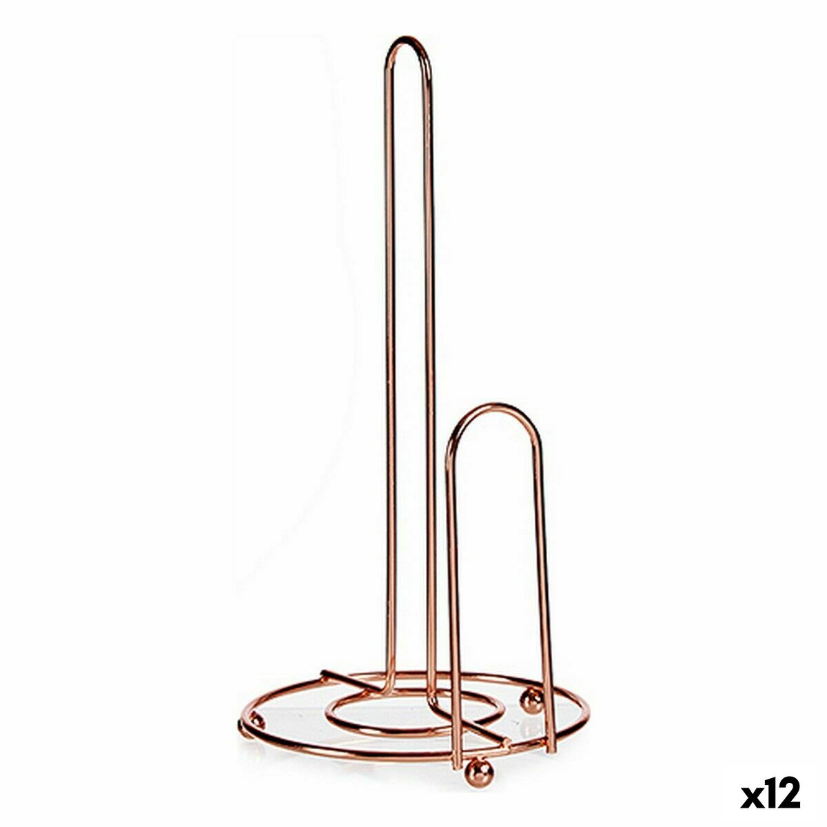 Köksrullehållare Kinvara Koppar Metall Stål 15,5 x 32 x 16 cm (12 antal) - 3