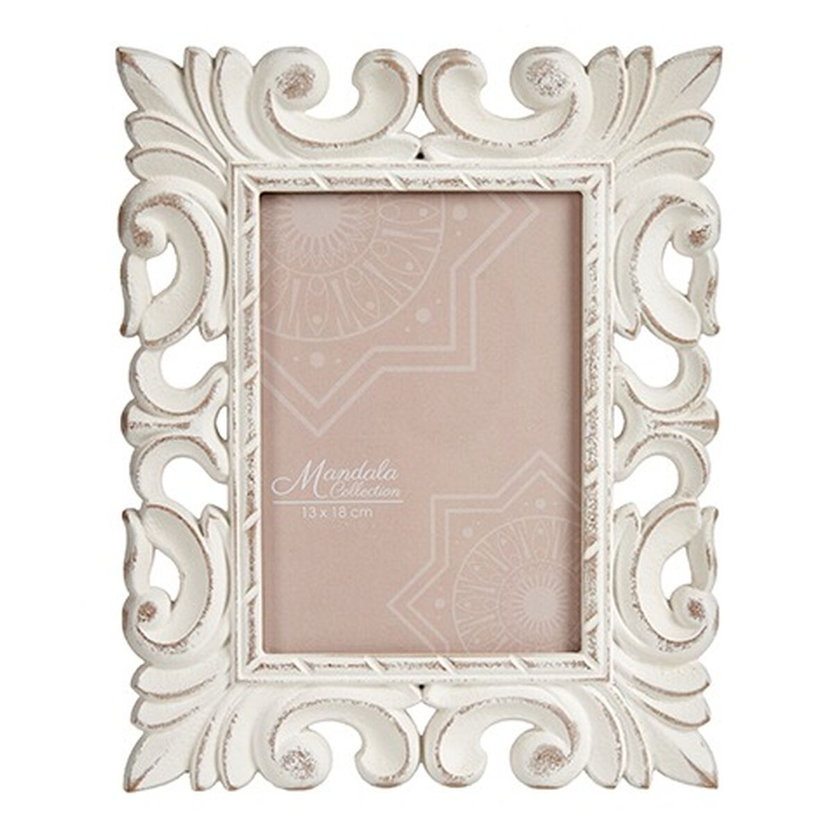 Fotoram Vit Trä MDF 21,2 x 13 x 26,5 cm (6 antal) - 2