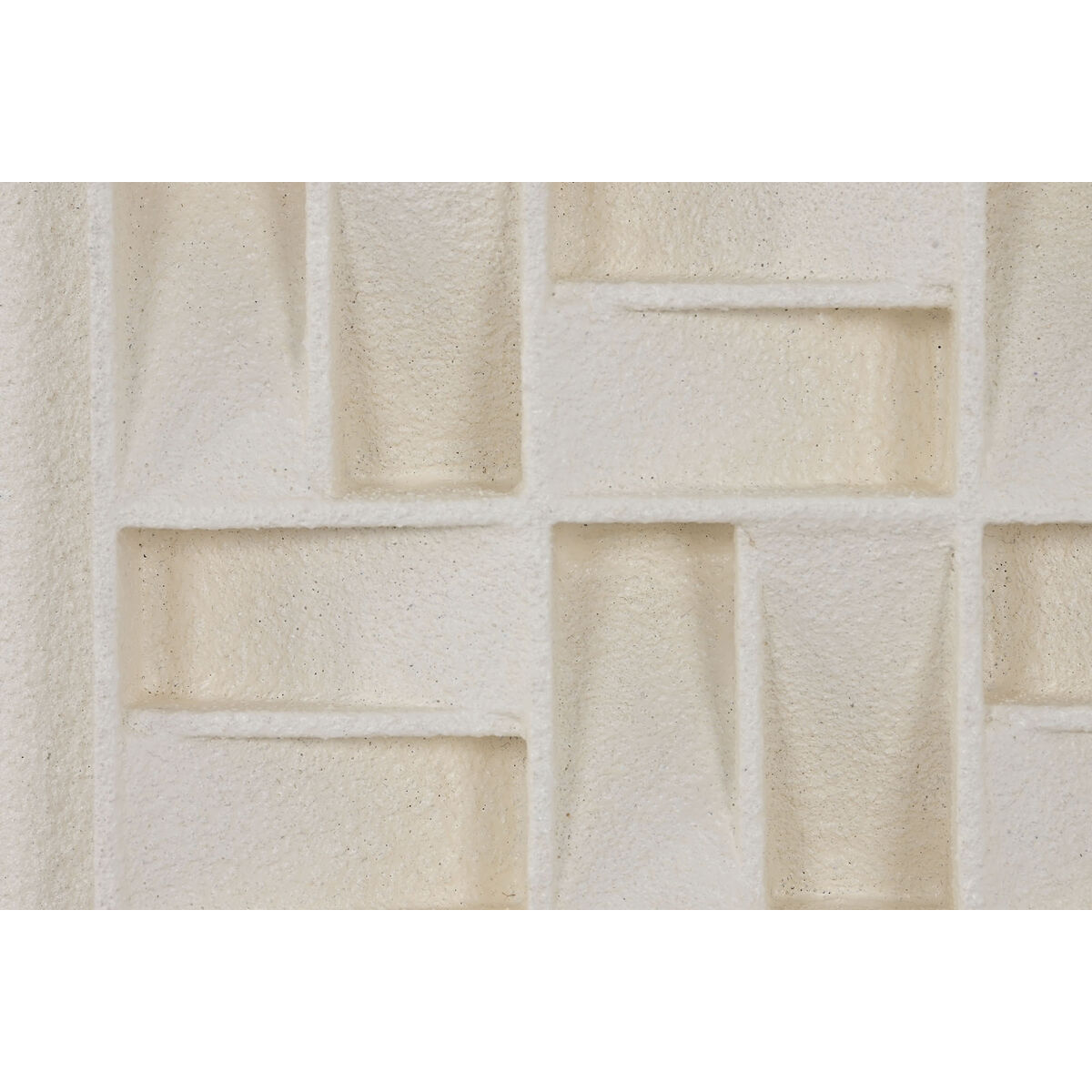 Tavla 3D Home ESPRIT Gips Trä MDF 60 x 7 x 60 cm - 3