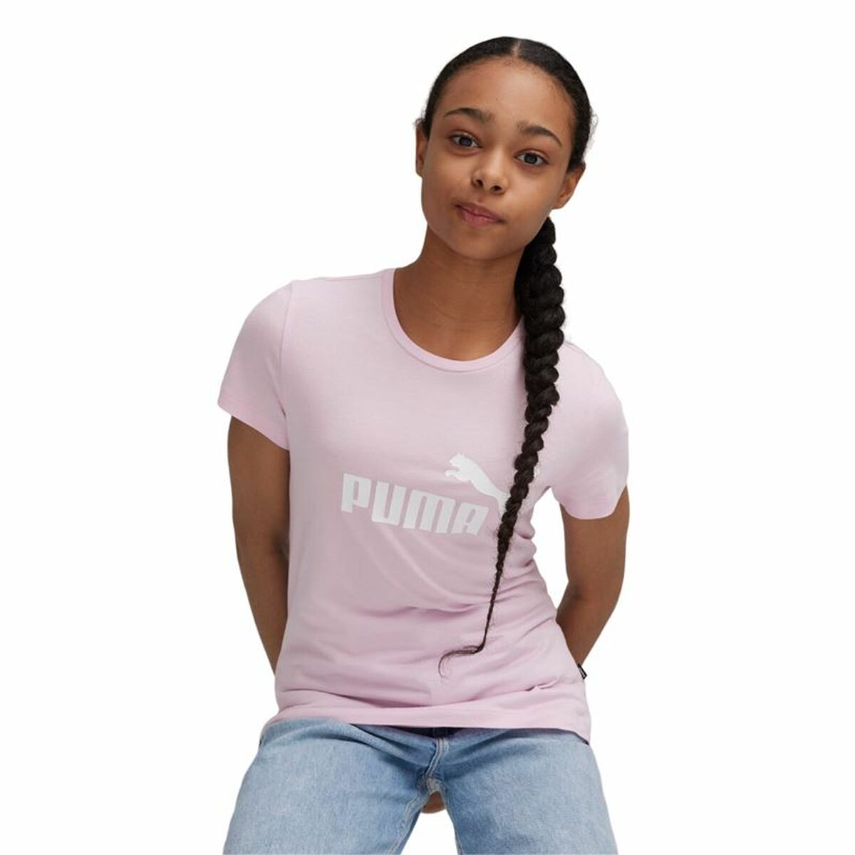 Barn T-shirt med kortärm Puma Essentials - 3