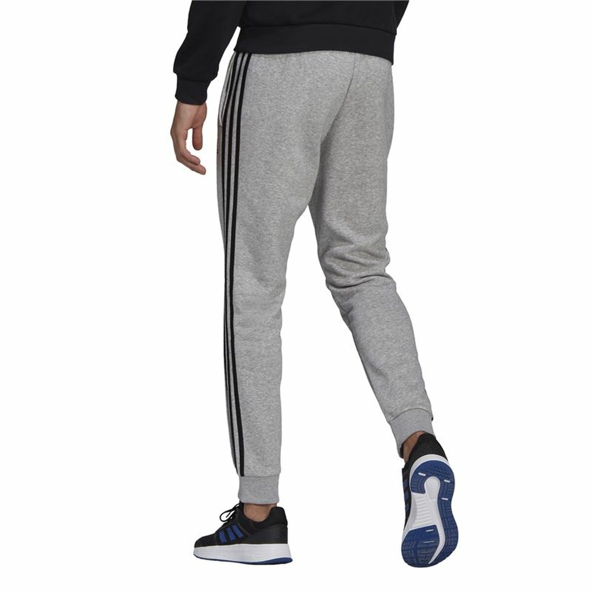 Byxor för vuxna Adidas 3 Stripes Fl Tc Pt Mörkgrå Män - 3