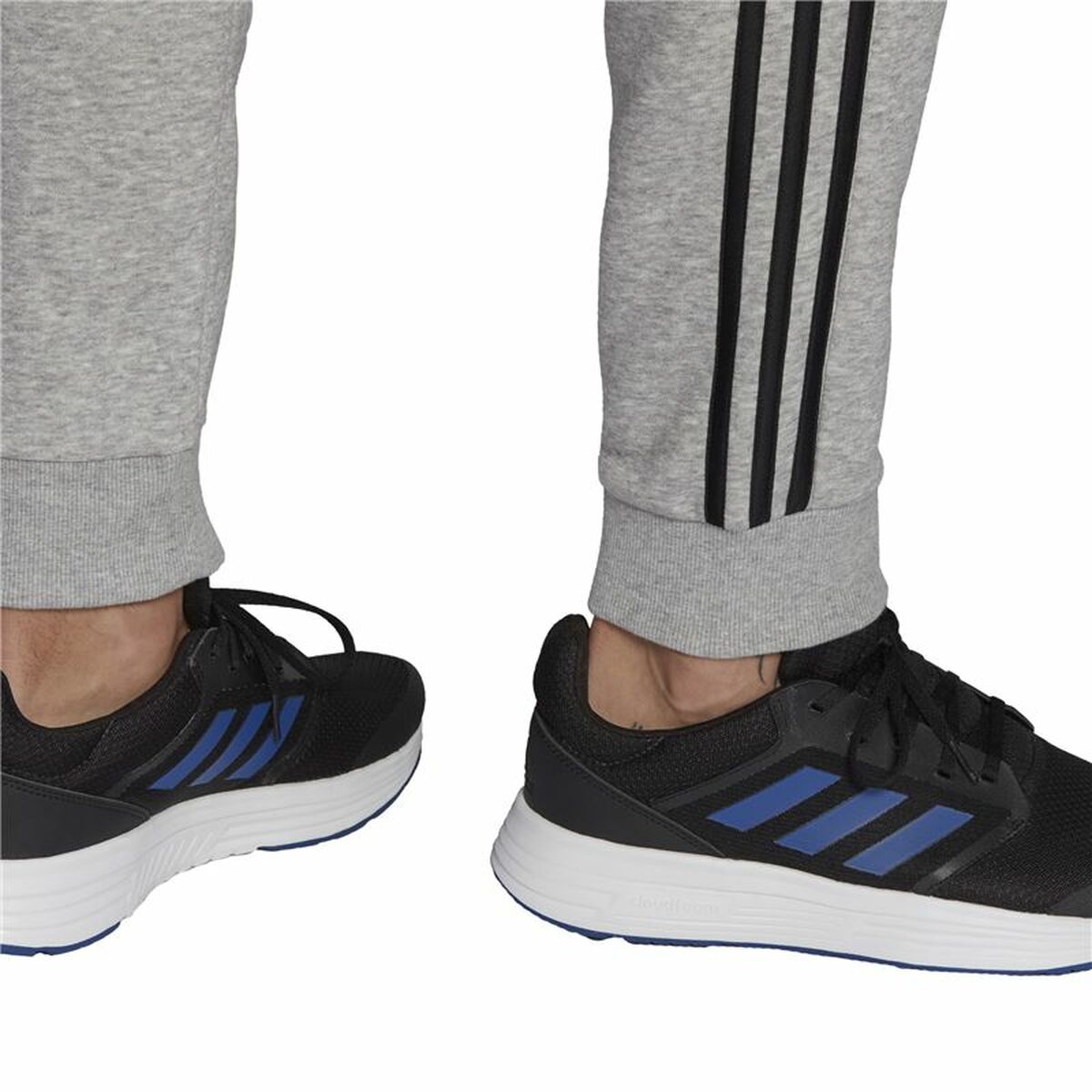 Byxor för vuxna Adidas 3 Stripes Fl Tc Pt Mörkgrå Män - 6