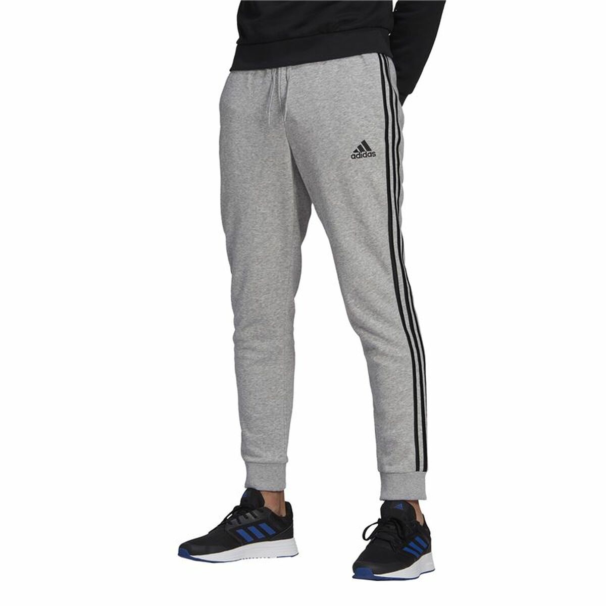 Byxor för vuxna Adidas 3 Stripes Fl Tc Pt Mörkgrå Män - 2