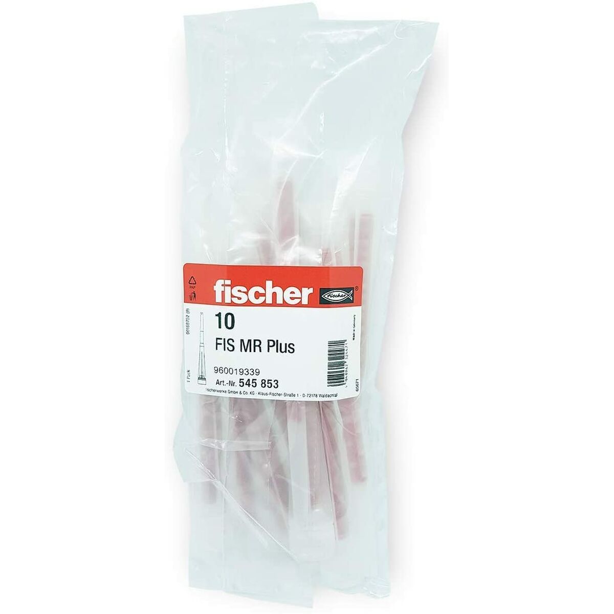 Munstycke Fischer Plast Mixer