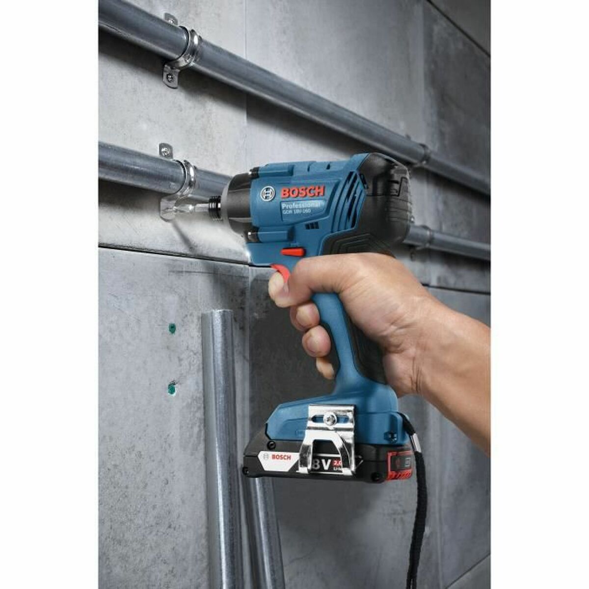 Elektrisk skruvmejsel BOSCH GDR 18V-160 Professional 36 W - 7