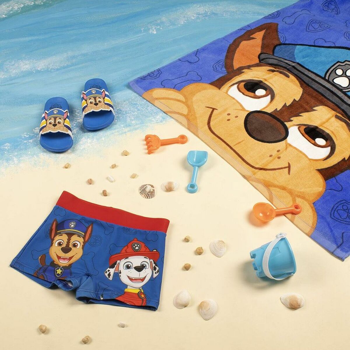 Badbyxor för Barn The Paw Patrol Blå - 3