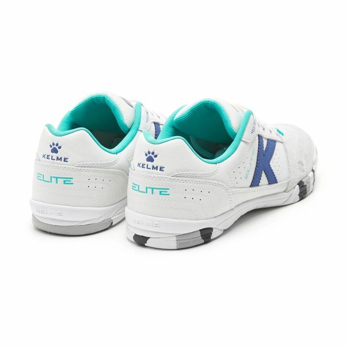 Fotbollsskor för inomhusbruk för vuxna Kelme Elite Vit Män - 4