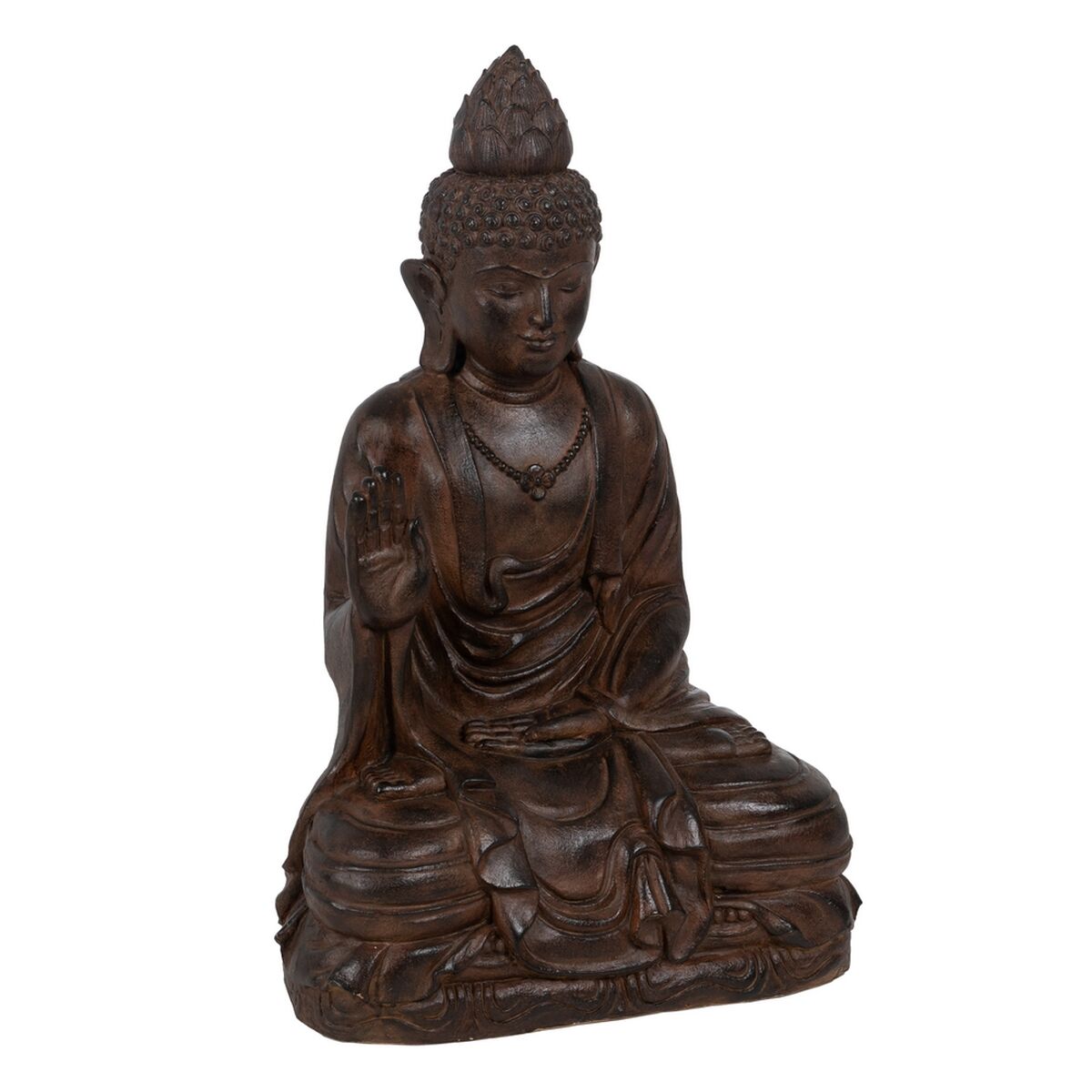 Skulptur Brun Harts 56 x 42 x 88 cm Buddha