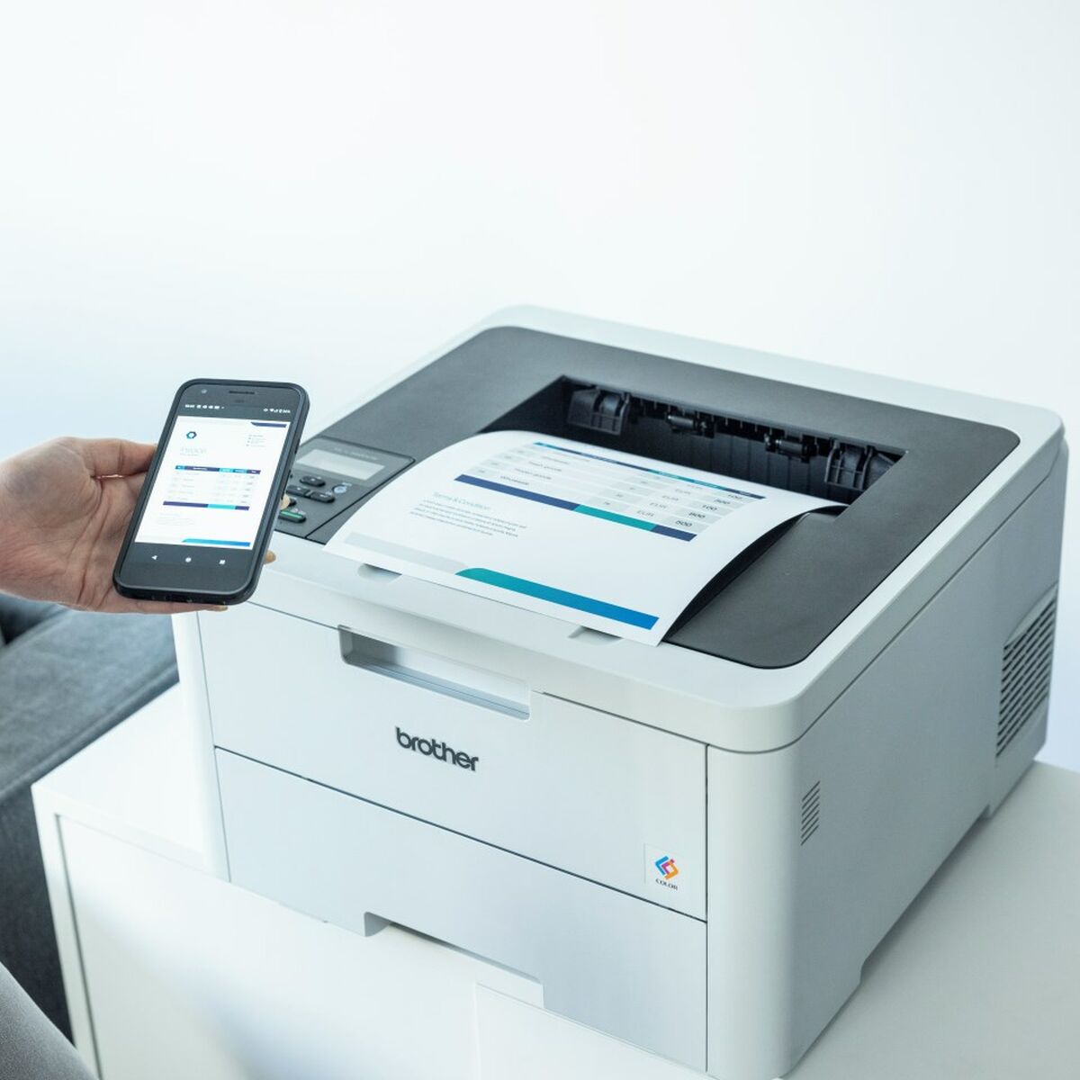 Laserskrivare Brother HL-L3220CW - 4