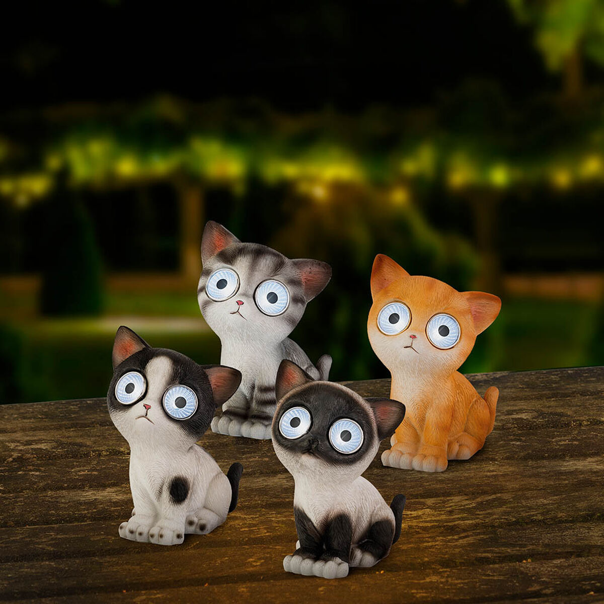Solcellslampa Lumineo Katt - 6