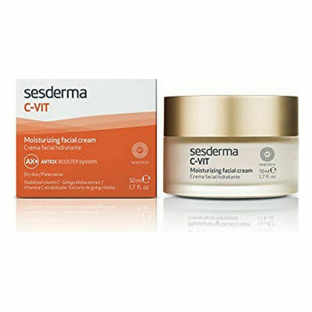 Fuktgivande ansiktskräm Sesderma 40004444 Kräm Multicolour Kvinna - 2