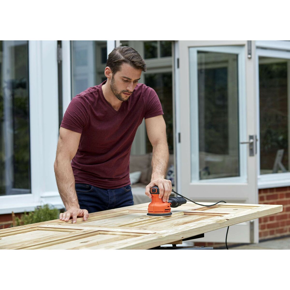 Excenterslip   Black & Decker BEW210 230 W 125 mm - 3