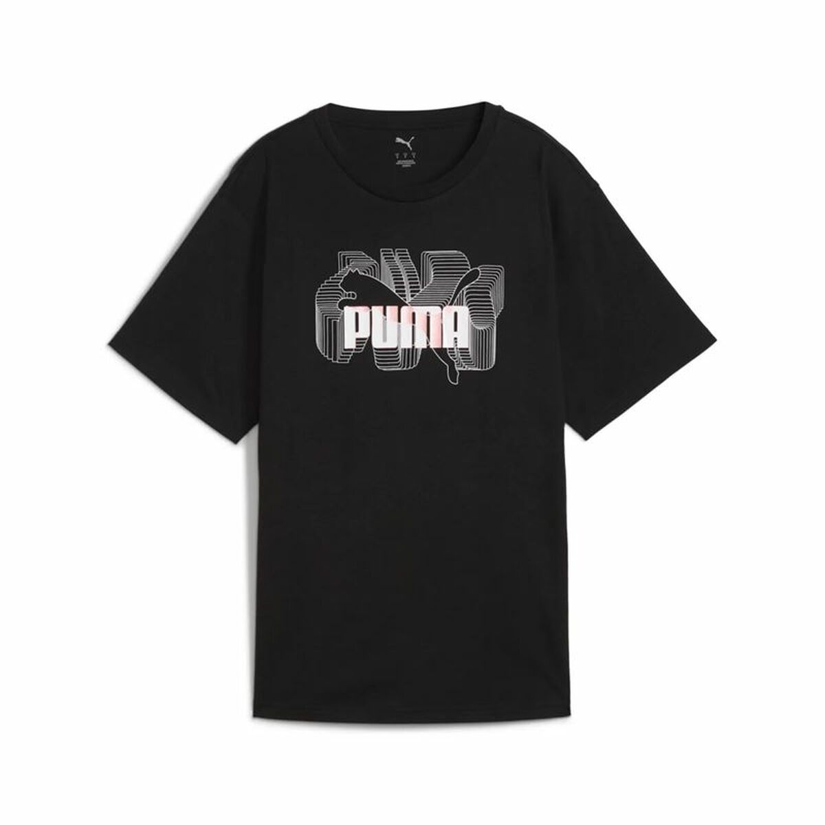 T-shirt med kortärm Dam Puma  Graphics Stacked