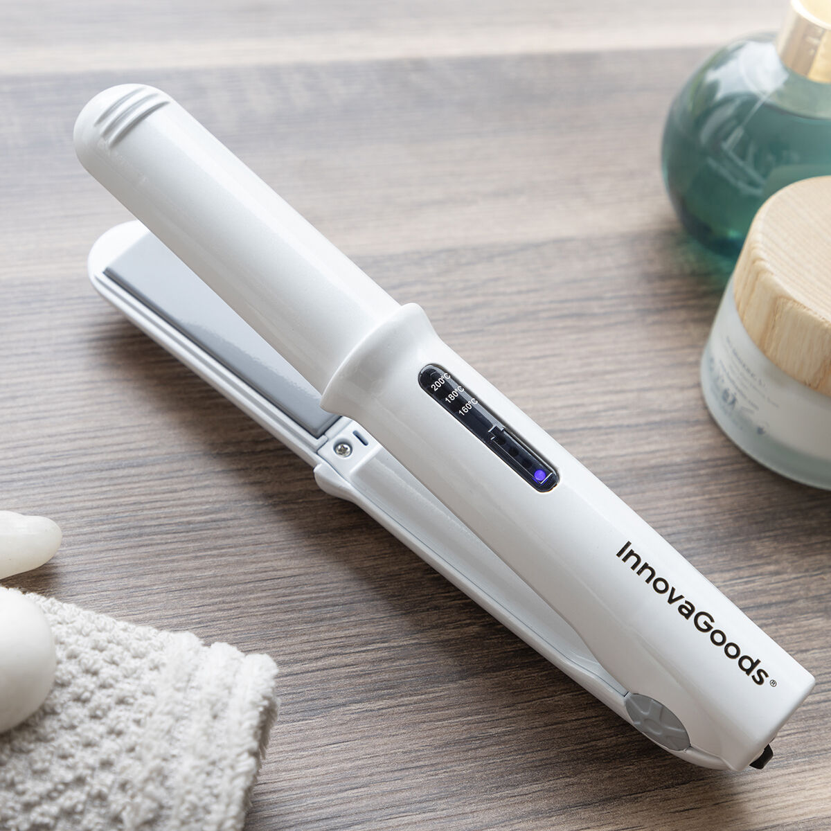 Uppladdningsbar plattång med powerbank (externt batteri) Hesser InnovaGoods - 22