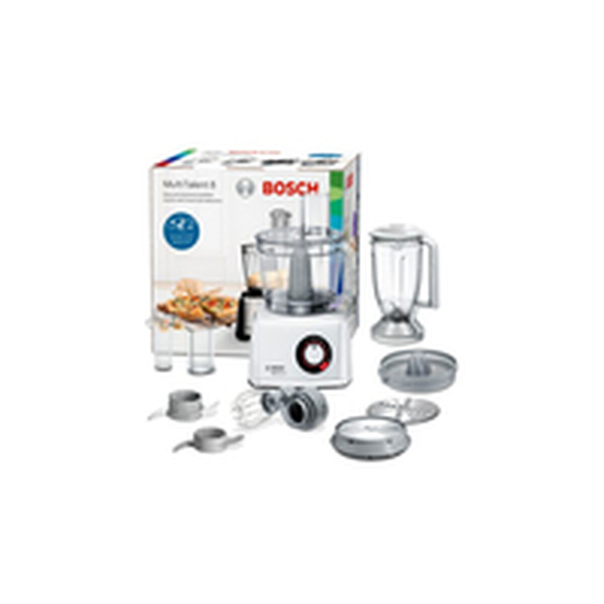 Köksrobot BOSCH MultiTalent 8 Vit 1100 W - 2