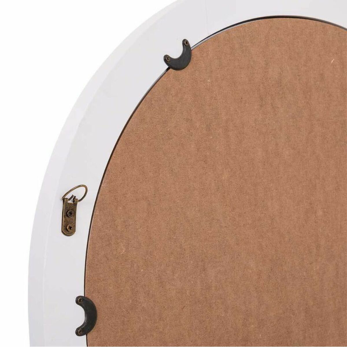 Väggspegel Alexandra House Living Gyllene Trä MDF 5 x 105 x 62 cm - 7