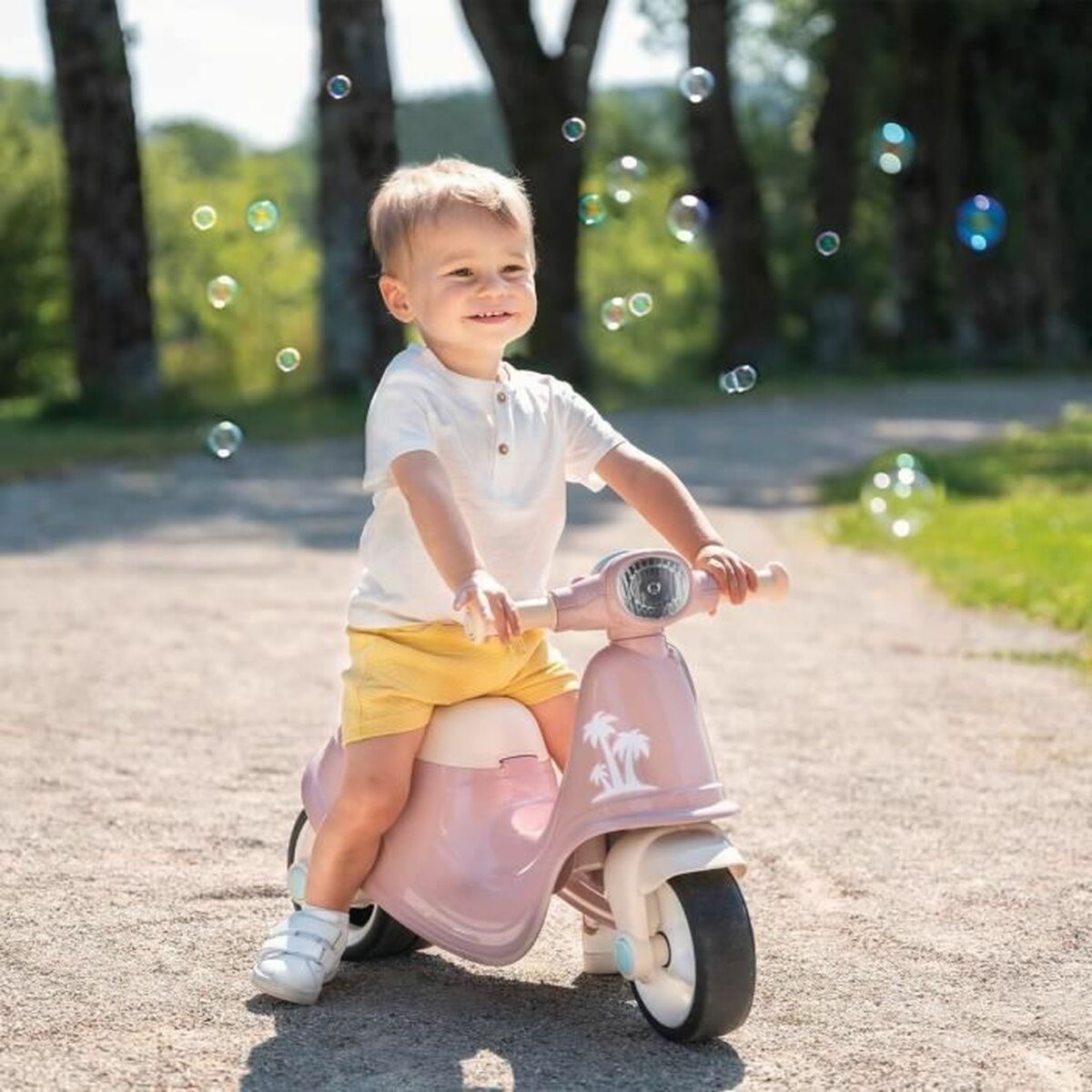 Trehjuling Smoby scooter Rosa - 4