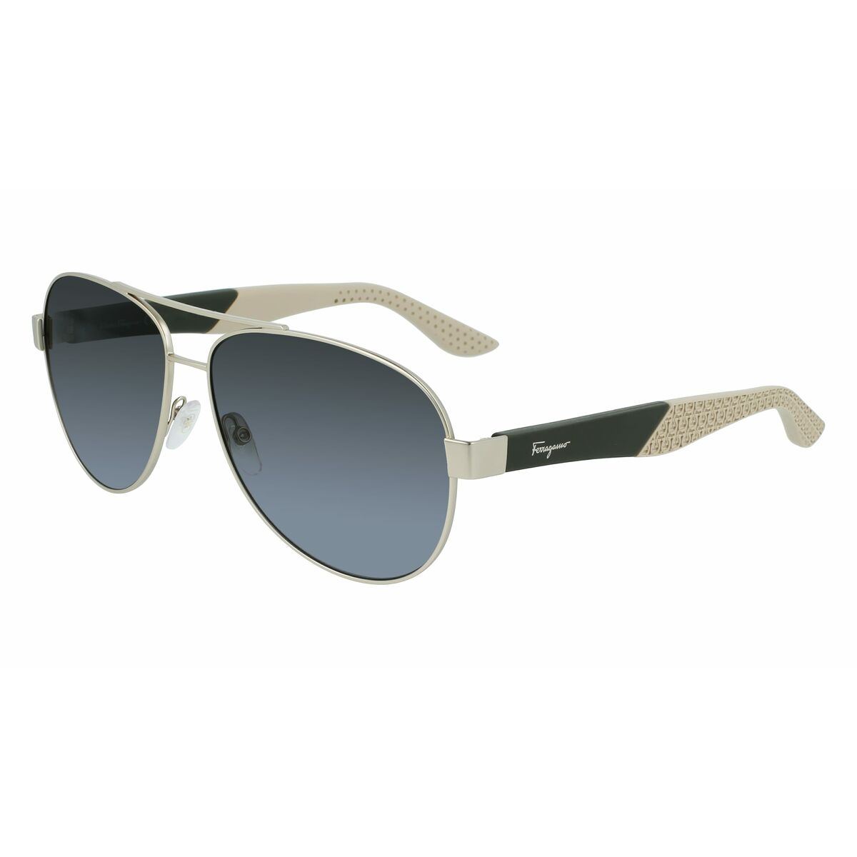 Herrsolglasögon Salvatore Ferragamo SF275S6214758 Gyllene Ø 62 mm