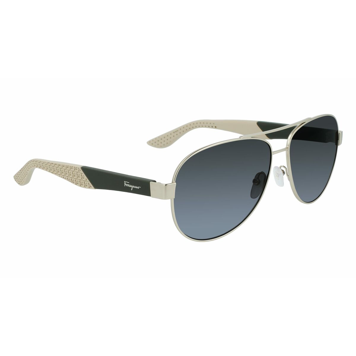 Herrsolglasögon Salvatore Ferragamo SF275S6214758 Gyllene Ø 62 mm - 3