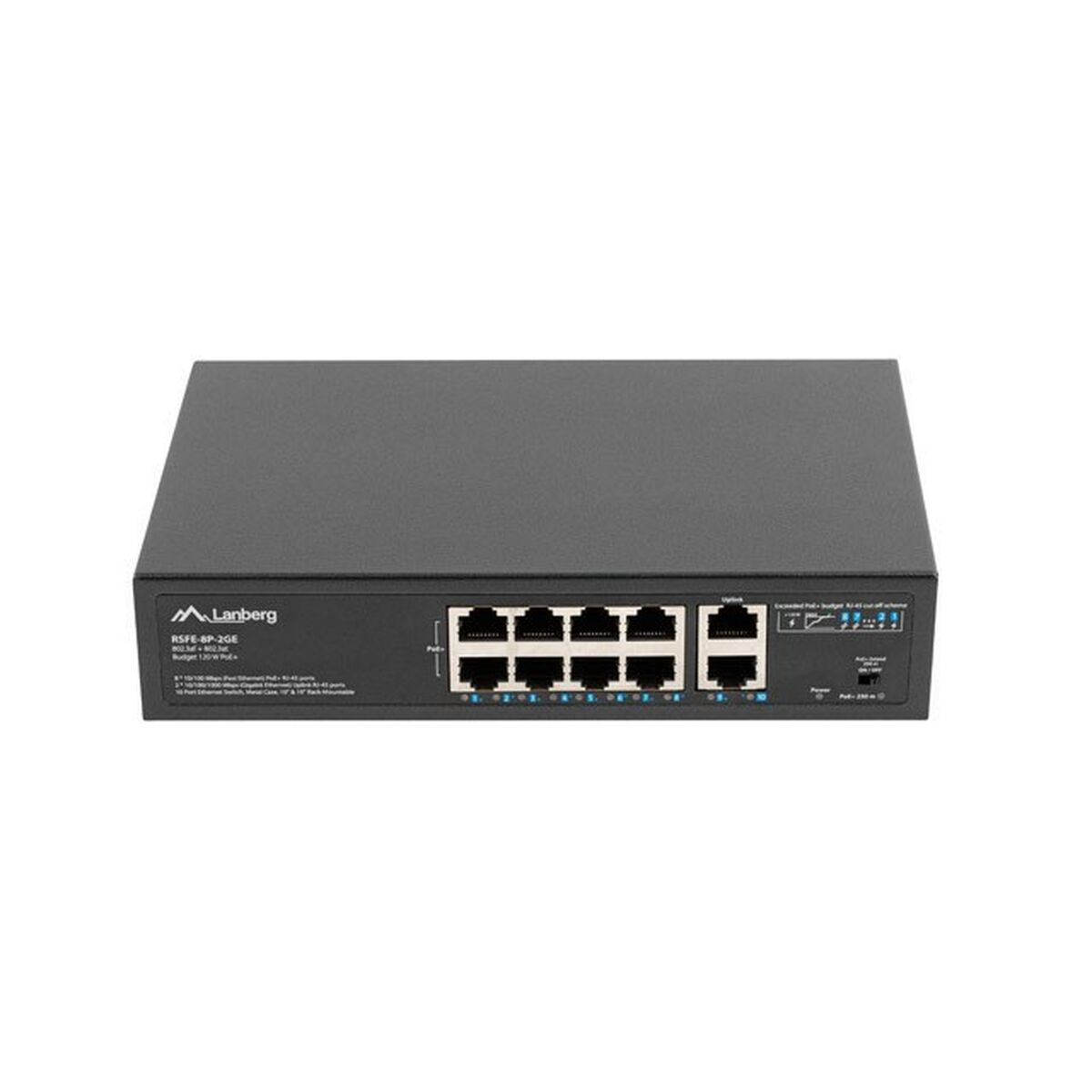 Switch Lanberg RSFE-8P-2GE-120 - 3